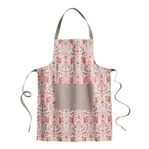 Hand Block Printed Cotton Apron HG-AP-01B