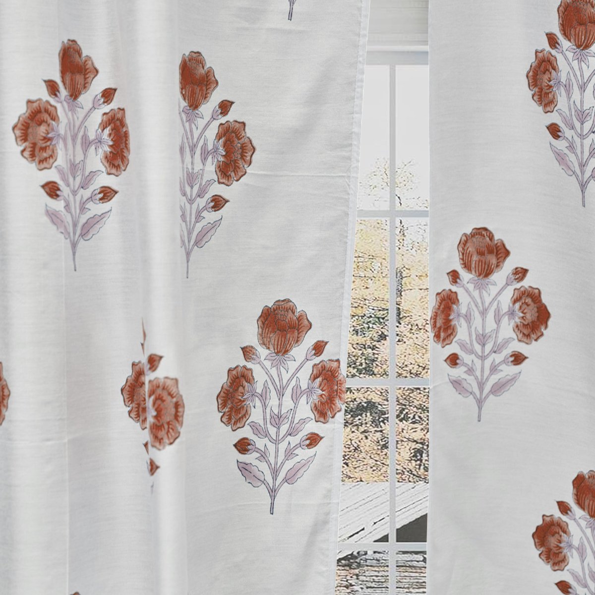 Cotton curtain cover - HG-01 - Image 3