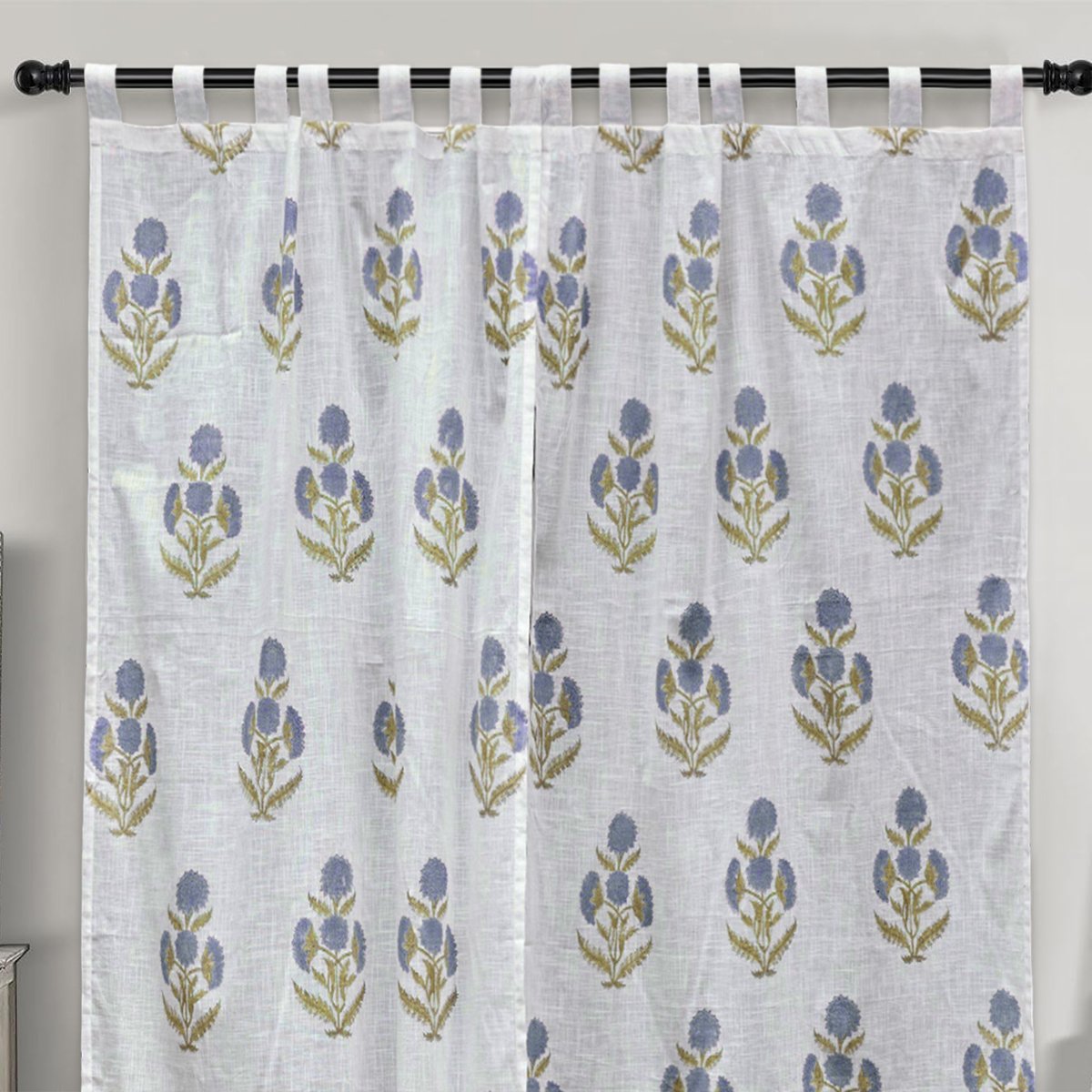 Traditional Handcrafted Cotton Curtain HG-04B - Image 3