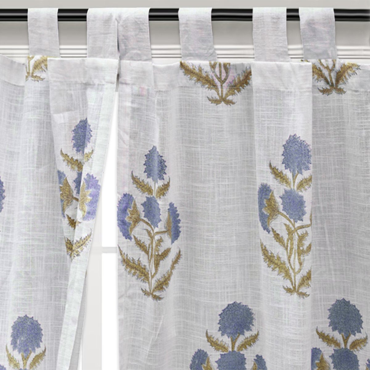 Traditional Handcrafted Cotton Curtain HG-04B - Image 4
