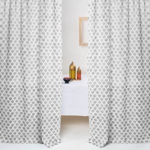 Handcrafted Block Printed Room Divider Curtain HG-05B