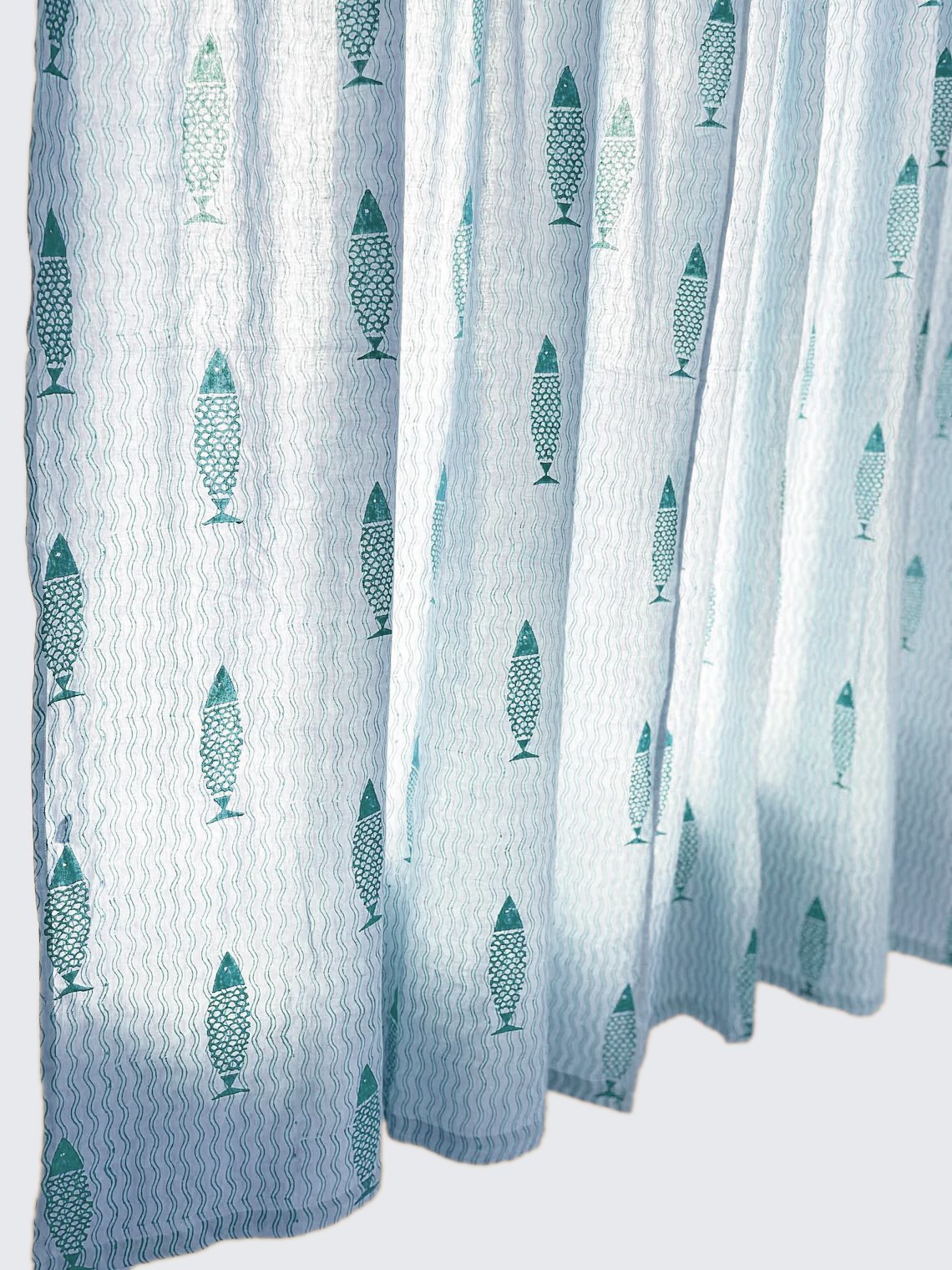 Handmade Cotton Curtain with Natural Dyes HG-09A - Image 2