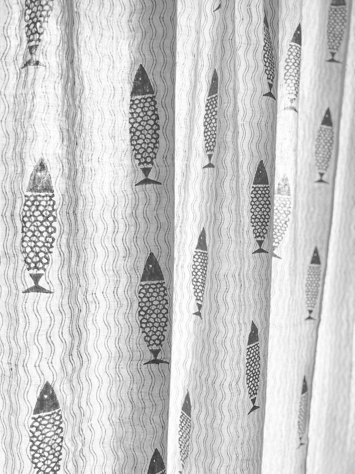 Handmade Eco-Friendly Cotton Curtain HG-09B - Image 3