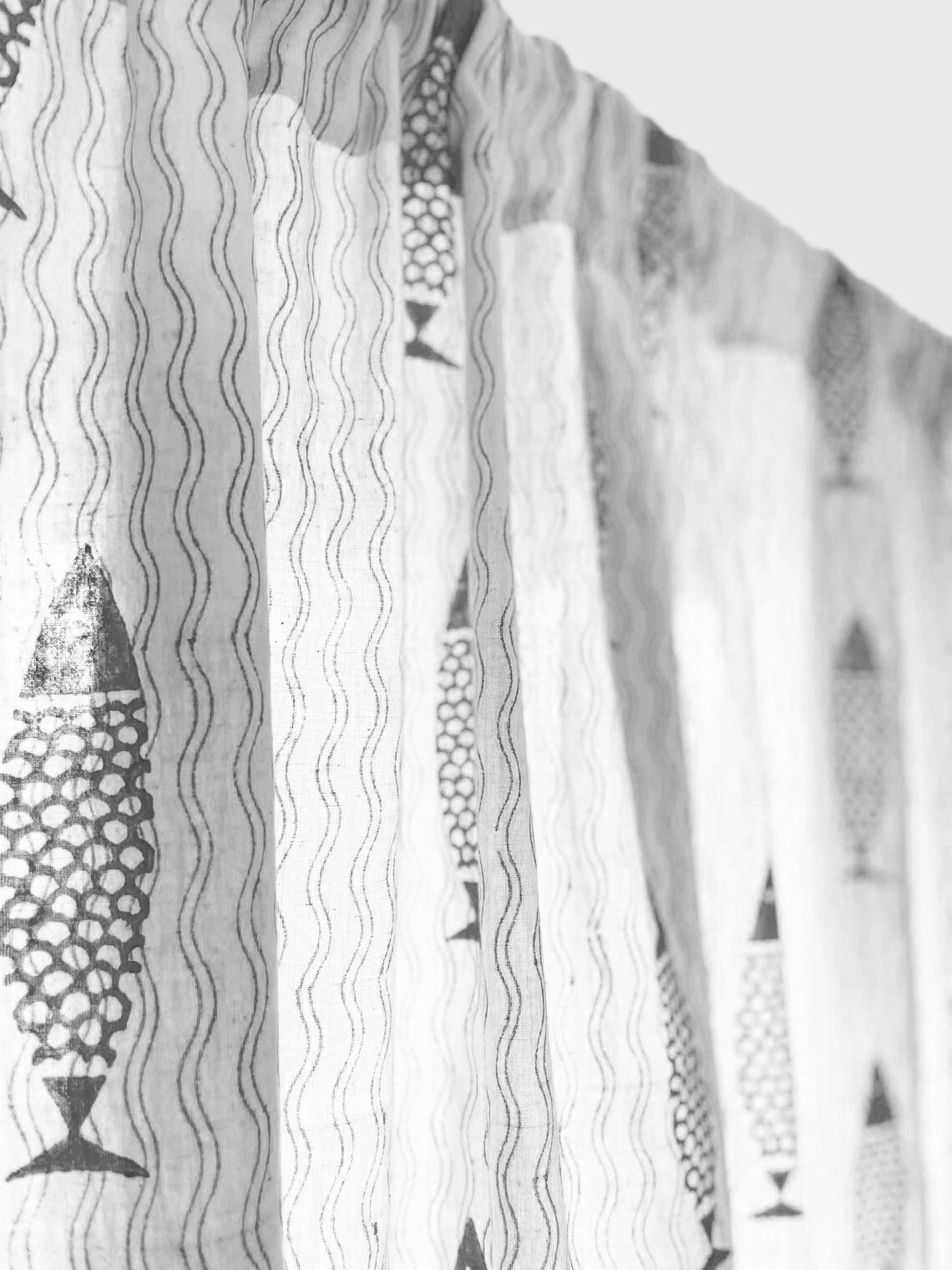 Handmade Eco-Friendly Cotton Curtain HG-09B - Image 4