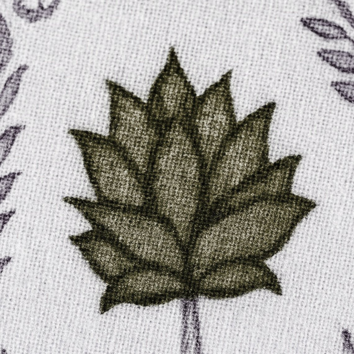 Handmade Indian Block Print Curtain HG-08A - Image 2