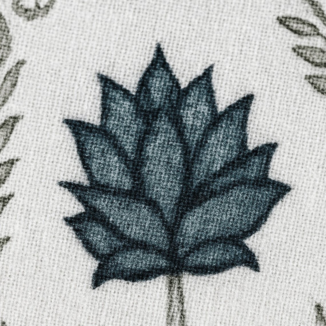 Hand Block Printed Cotton Curtain HG-08B - Image 3