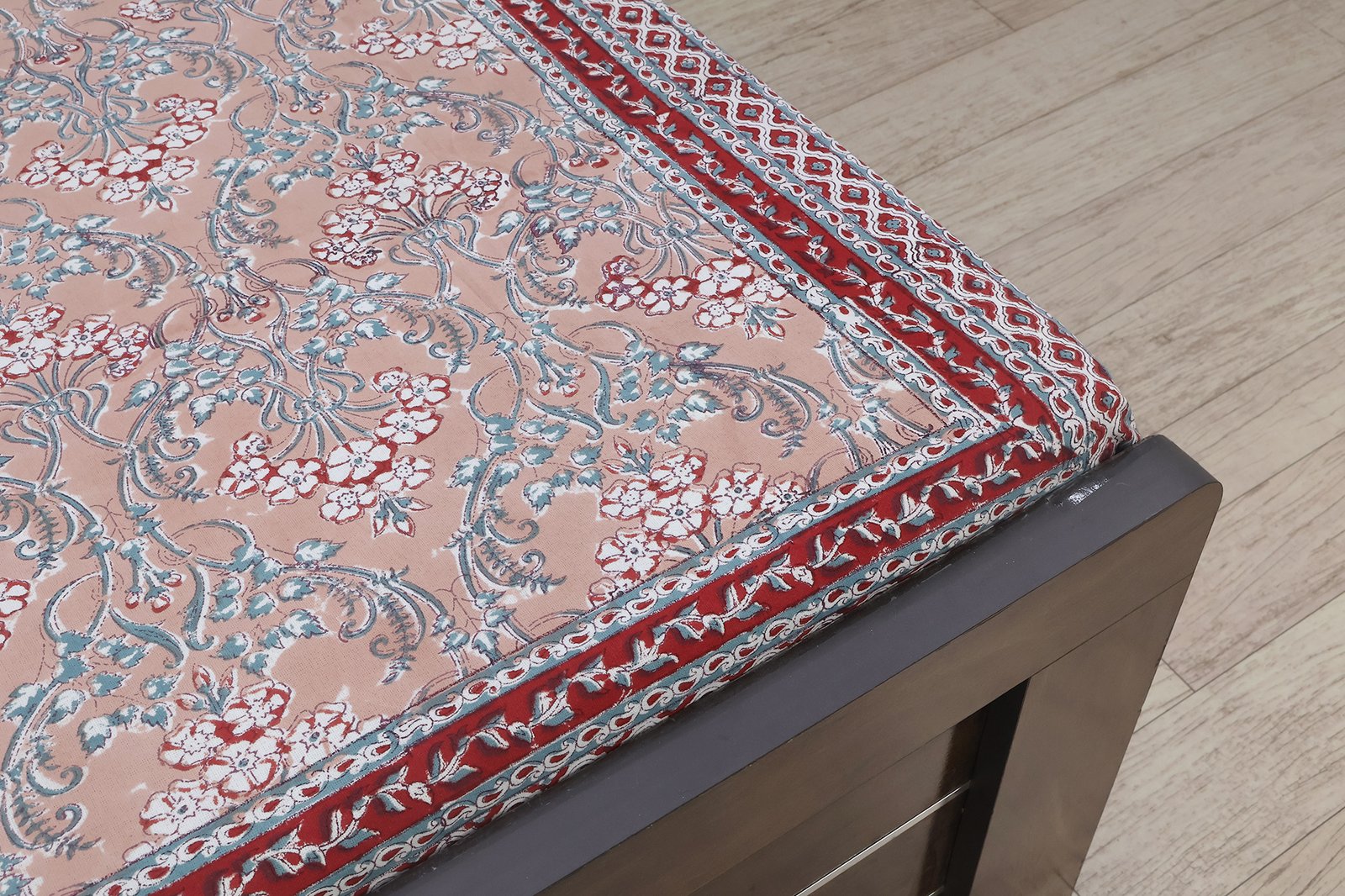 Handmade Indian Block Print Cotton Bedsheet HG-BS-04 - Image 6