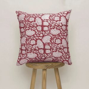 Handmade Indian Block Print Cushion Cover HG-CC-02A