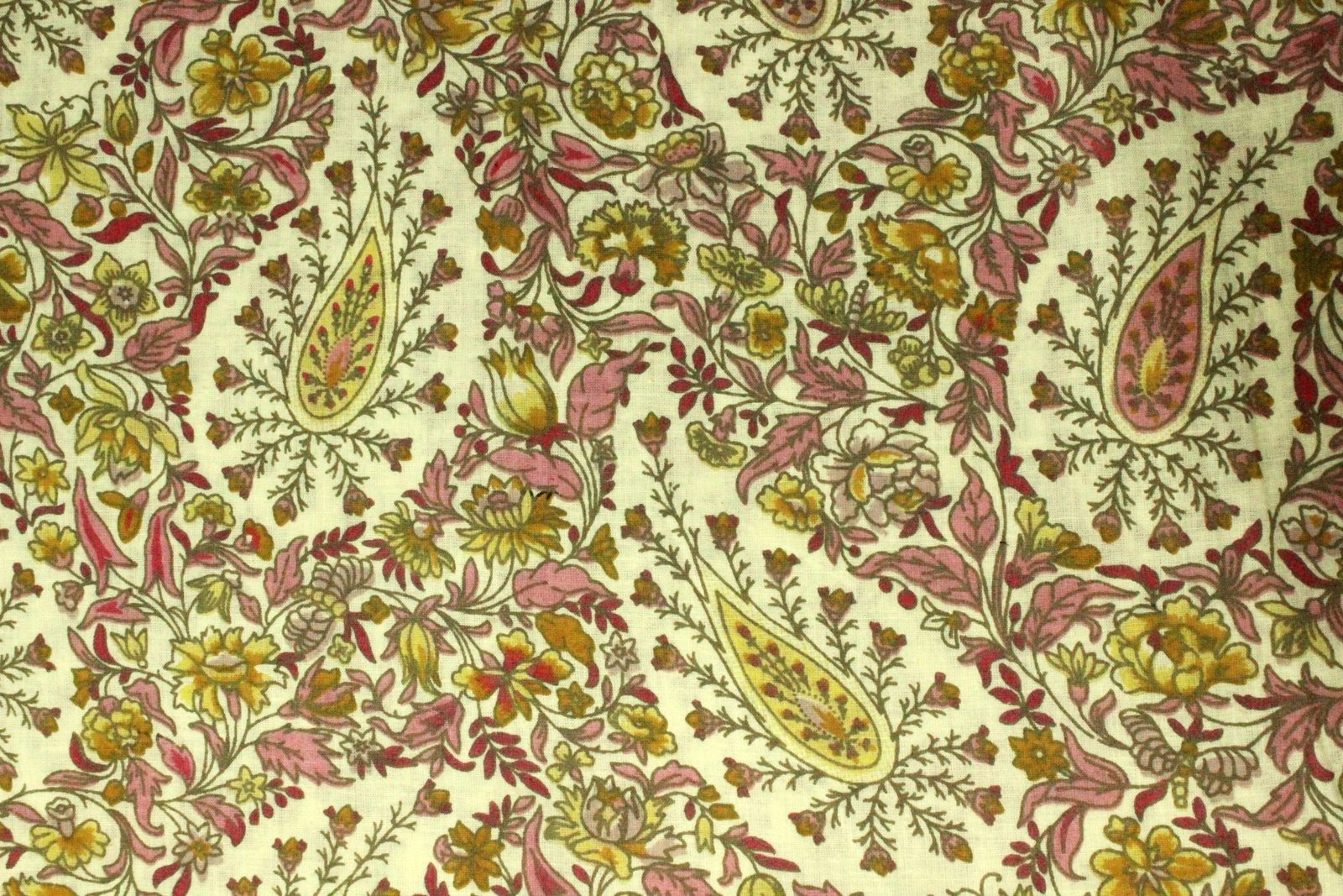 Traditional Indian Handcrafted Cotton Fabric HG-FB-1467 - Image 4