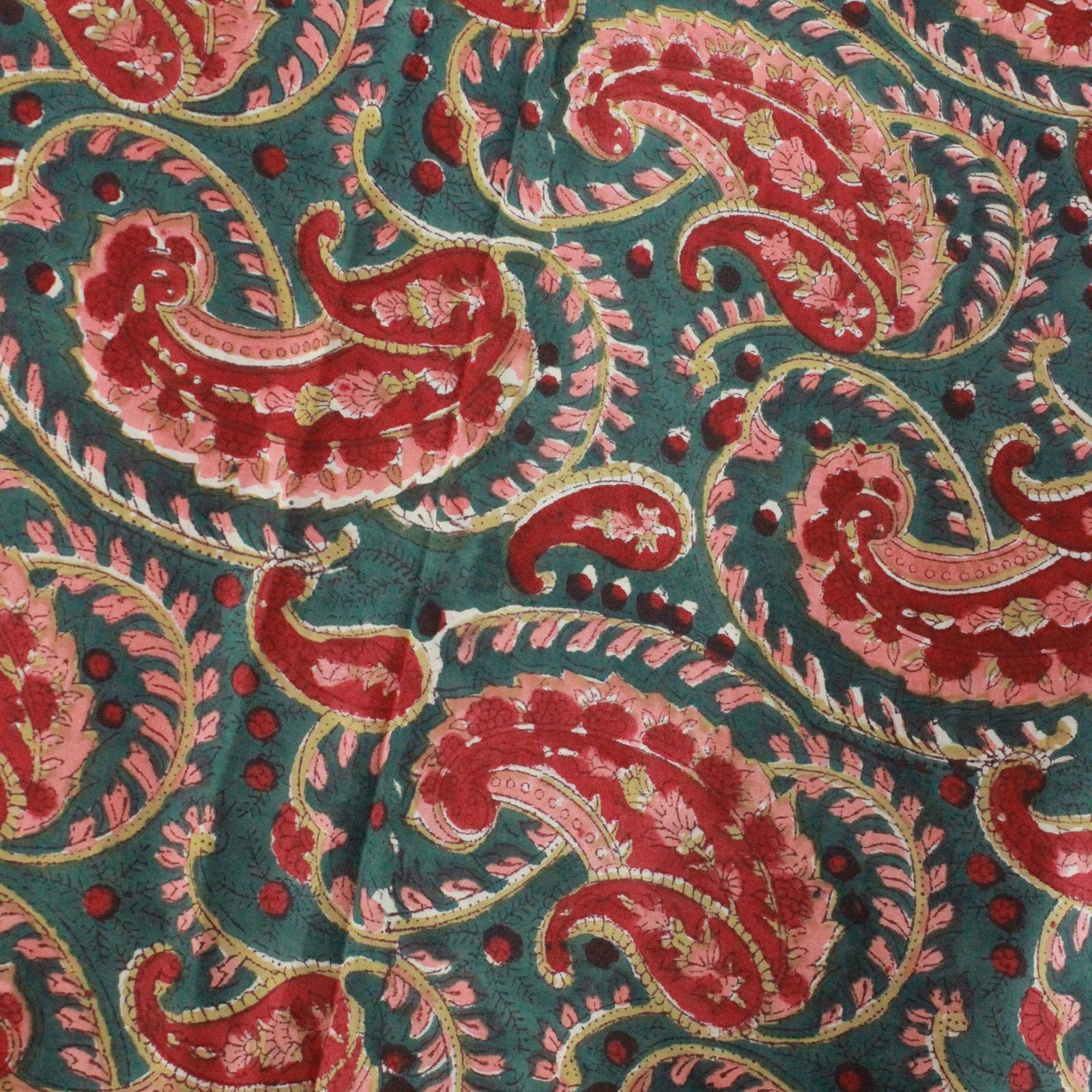 Handcrafted Indian Cotton Textile – Ethnic Design HG-FB-1471