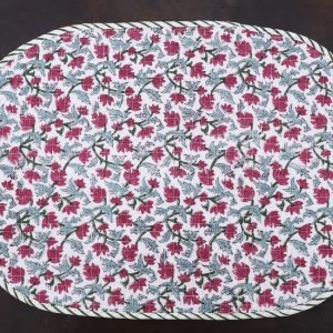Traditional Indian Hand Block Print Placemat HG-MT-005