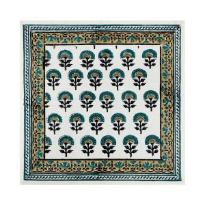 Hand Block Printed Cotton Napkin Set NP-5002