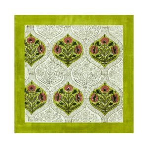 Ethnic Floral Hand Block Printed Table Napkins NP-5004
