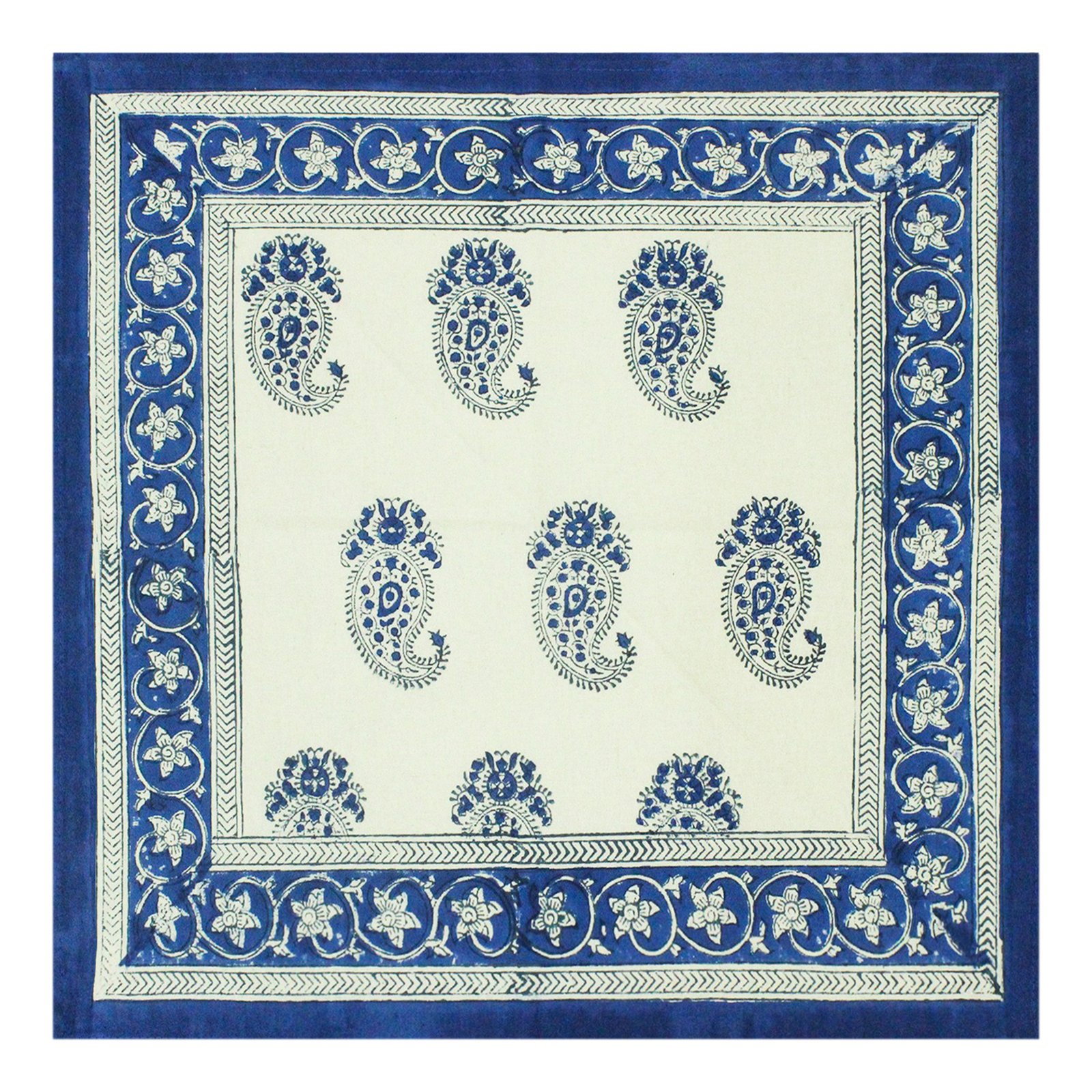 Elegant Hand Block Printed Dinner Napkin NP-5008