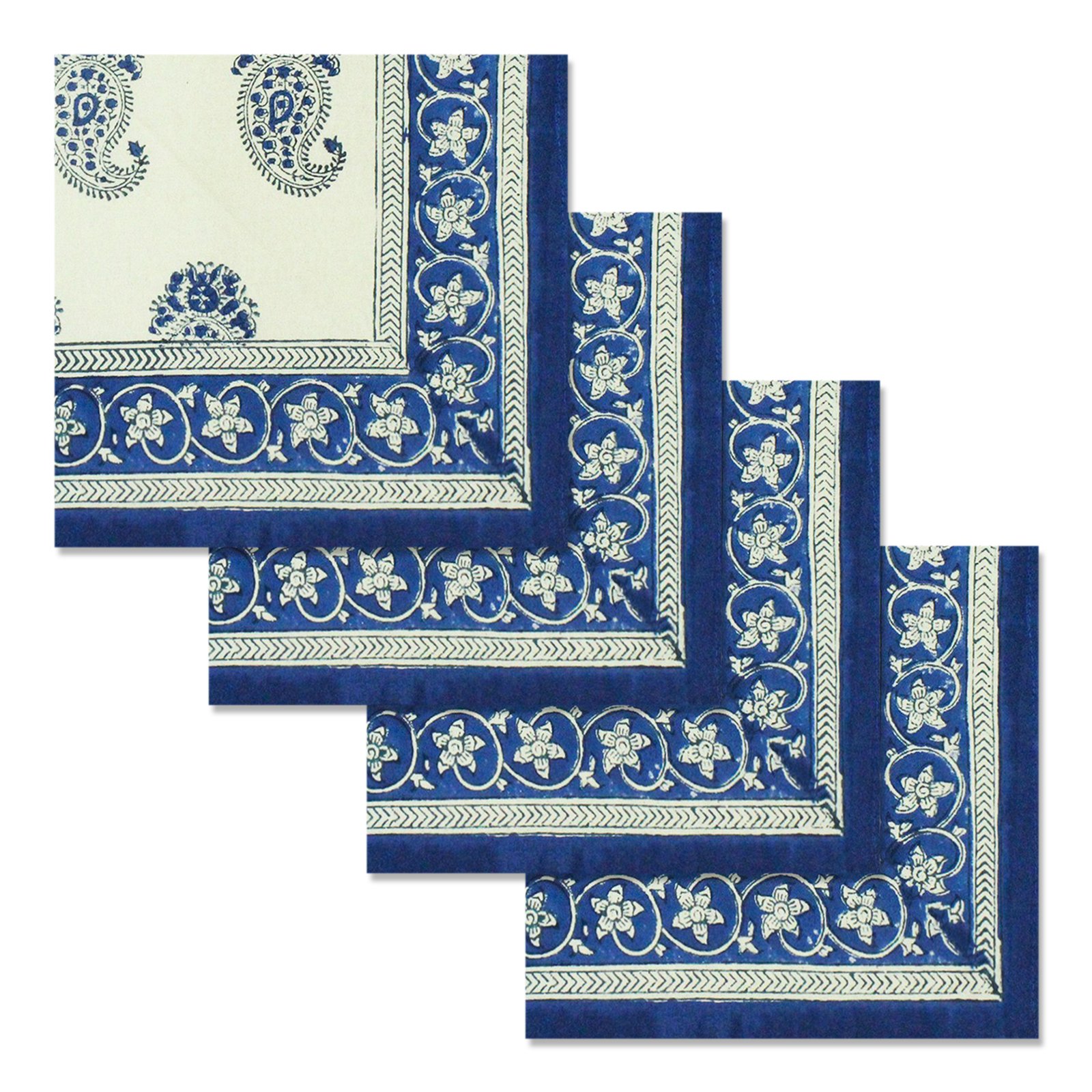 Elegant Hand Block Printed Dinner Napkin NP-5008 - Image 2