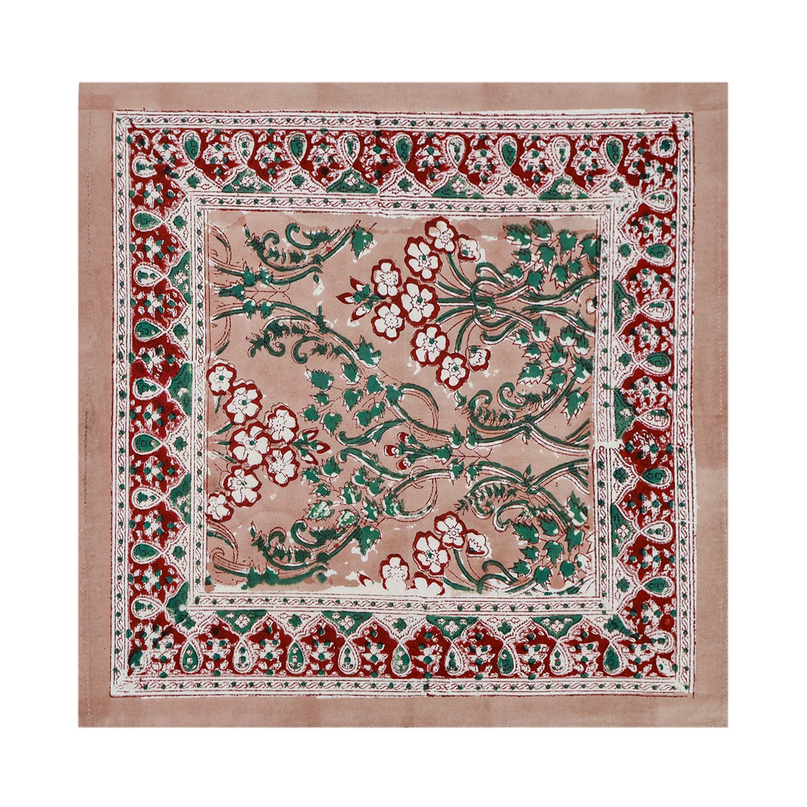 Handmade Cotton Table Napkin – Block Print NP-5009B