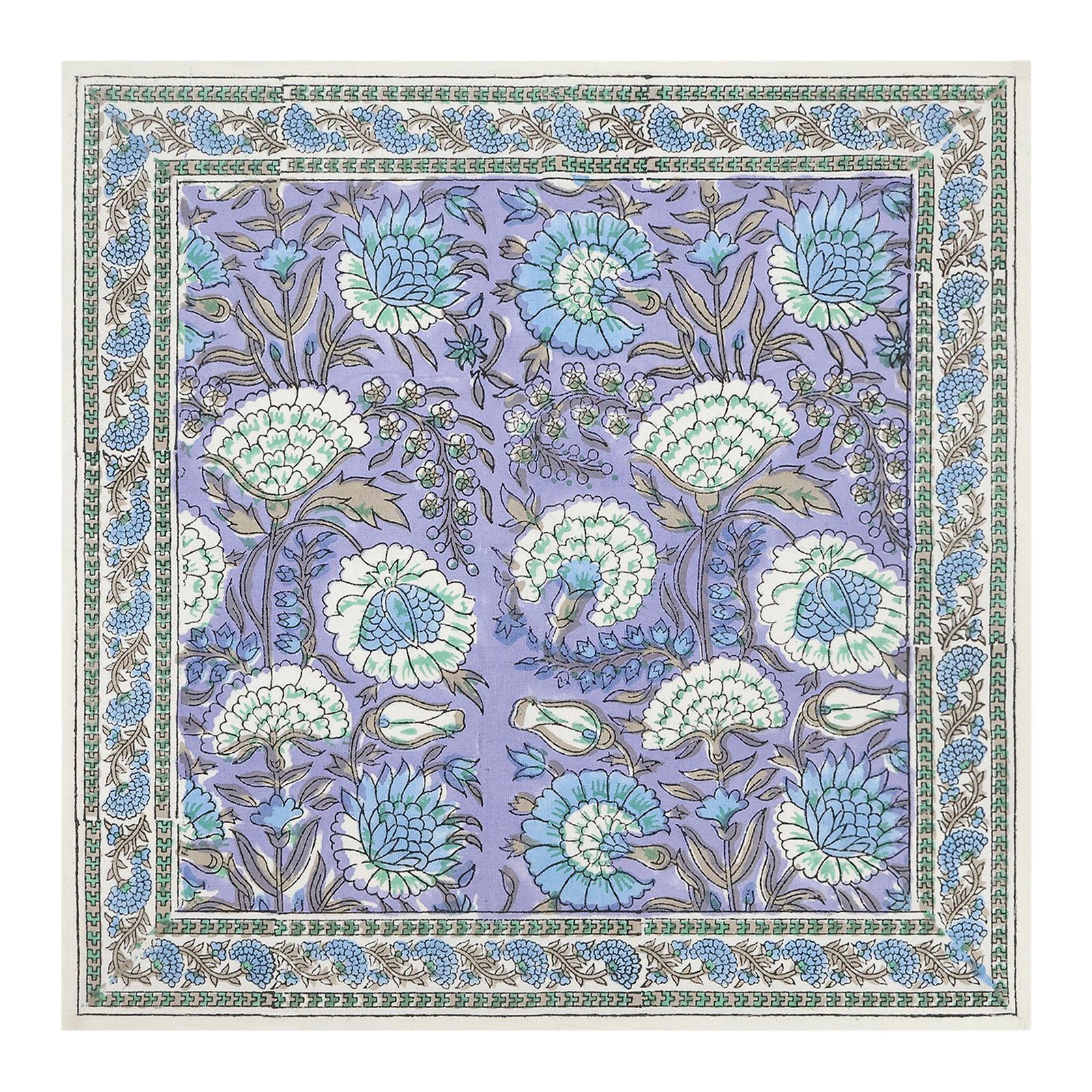 Eco-Friendly Cotton Napkin – Hand Block Print NP-5011