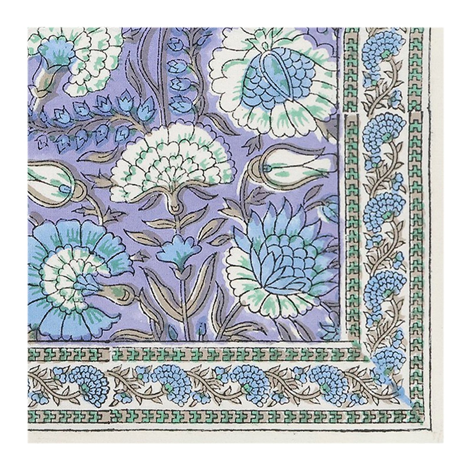 Eco-Friendly Cotton Napkin – Hand Block Print NP-5011 - Image 3