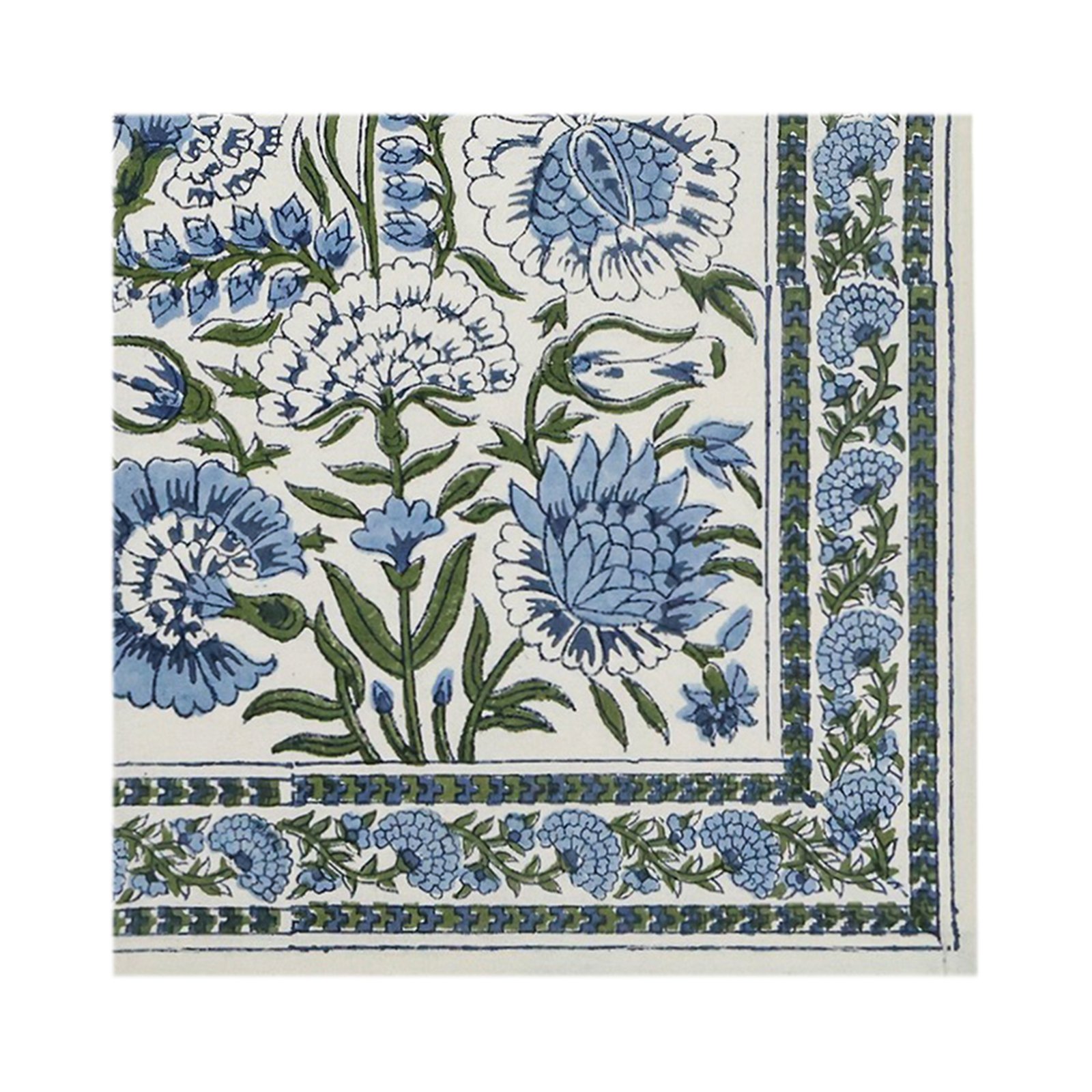 Handmade Cotton Table Napkin – Block Print NP-5012 - Image 3