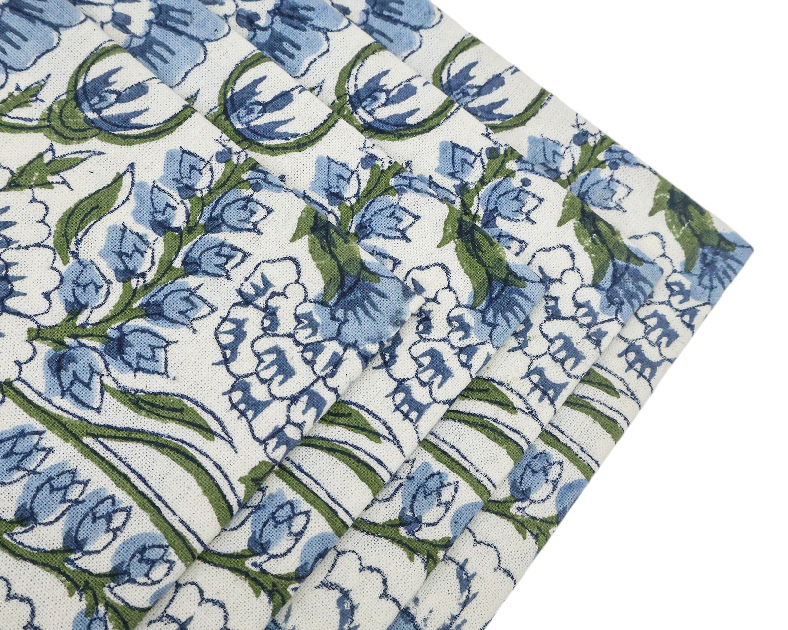 Handmade Cotton Table Napkin – Block Print NP-5012 - Image 5