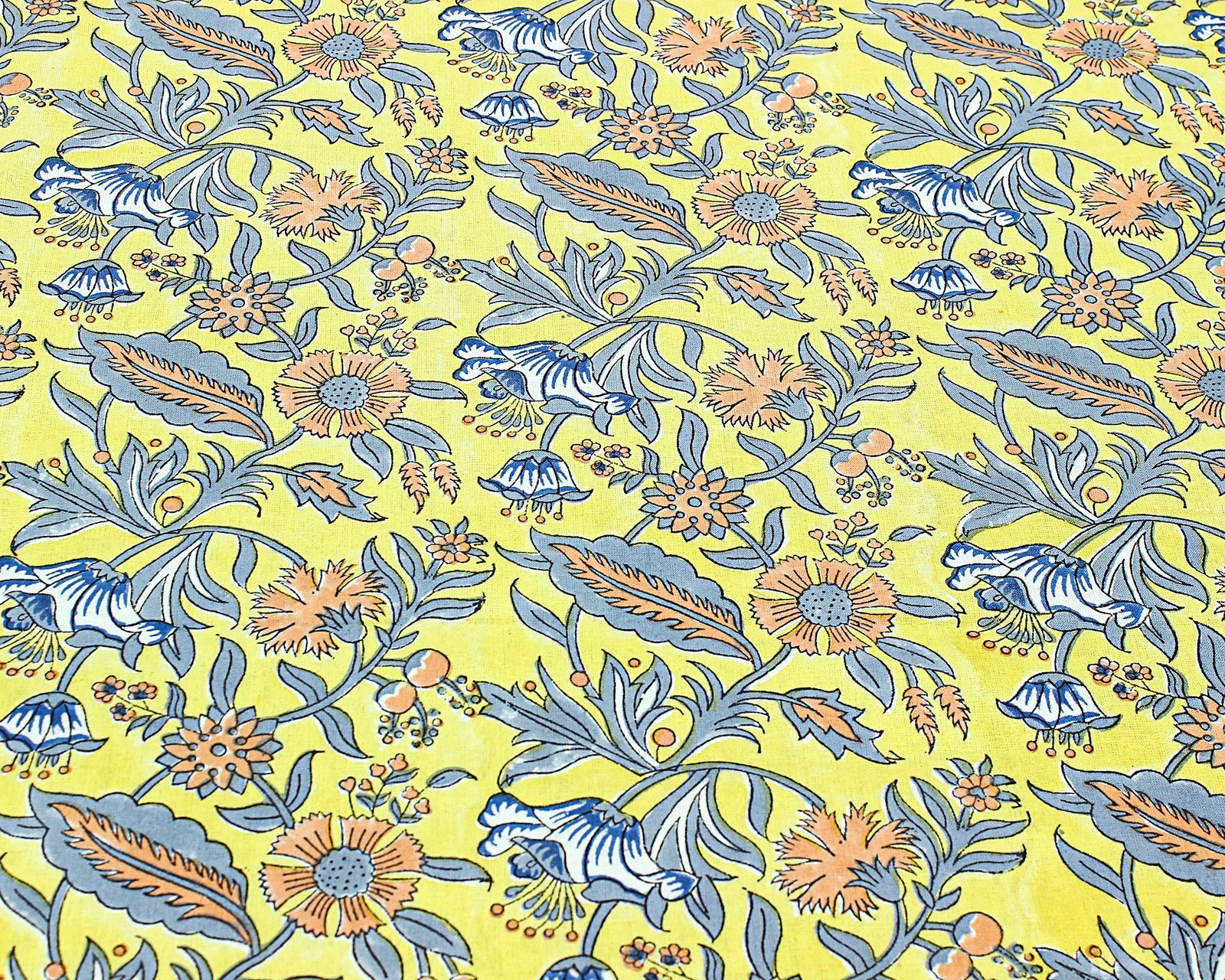 Ethnic Style Handcrafted Block Print Table Cover HG-5005 - Image 4