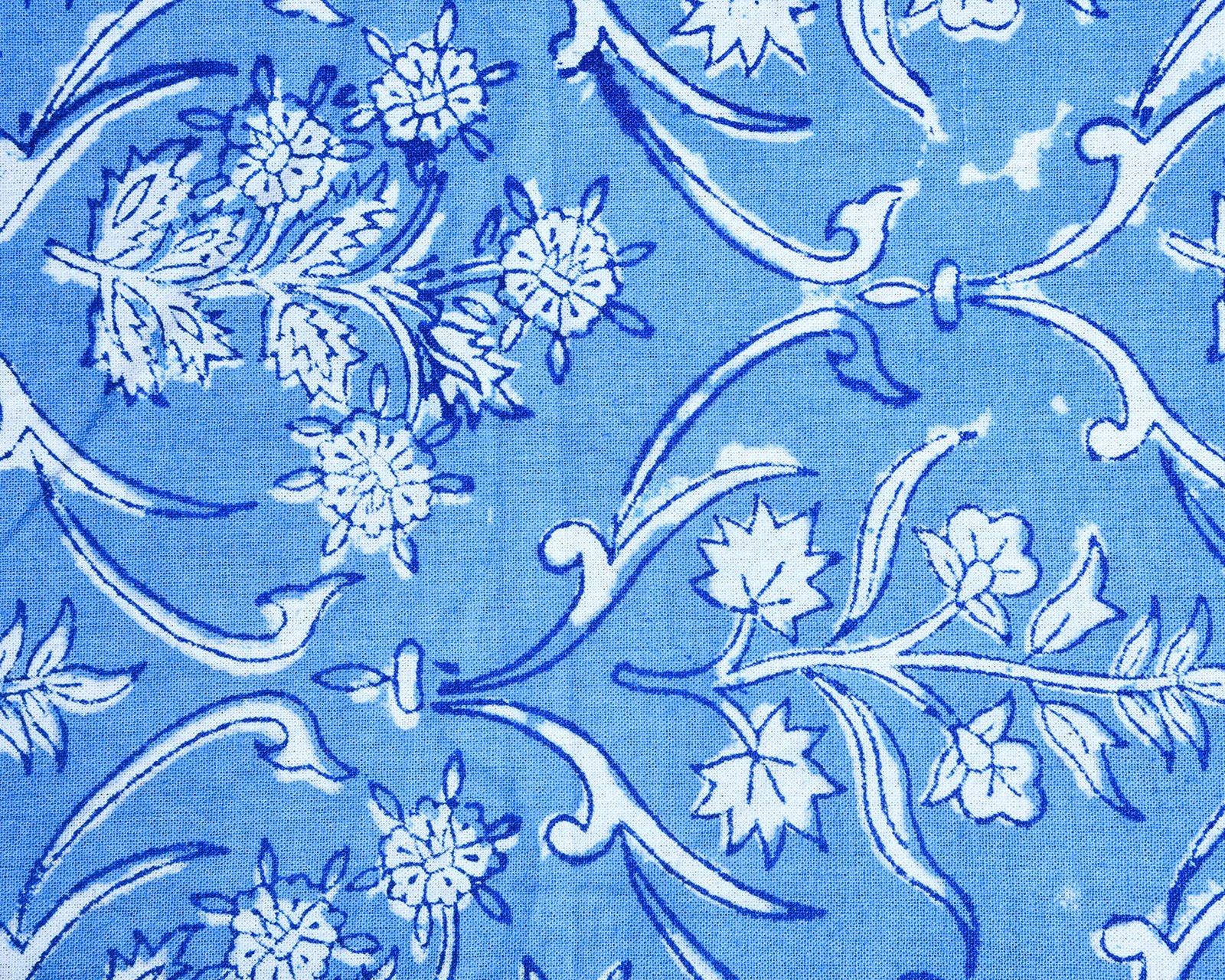 Decorative Hand Block Print Table Cloth – Botanical & Geometric Patterns HG-5007 - Image 5