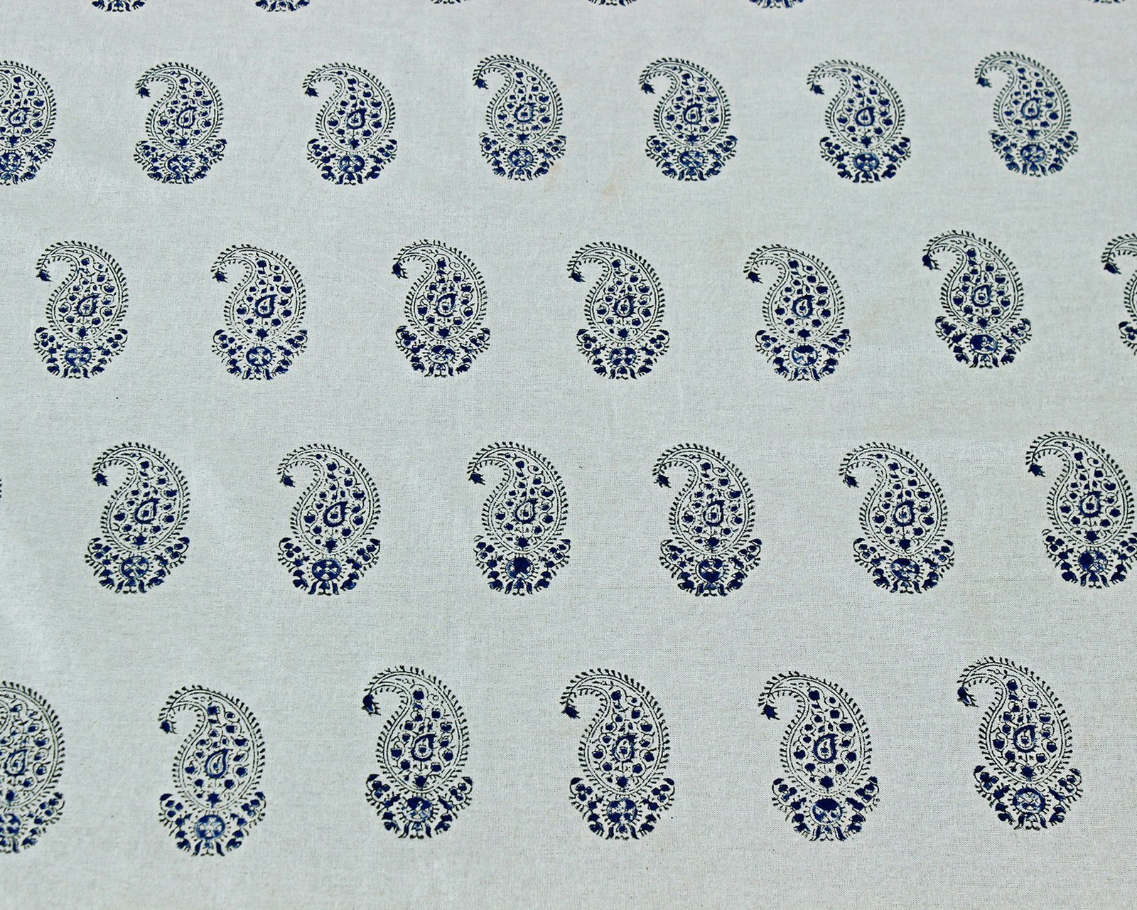 Indian Cotton Tablecloth – Handmade Block Print Rectangle Cover HG-5008 - Image 3