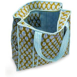 Ethnic Hand Block Printed Fabric Bag HG-BG-01B