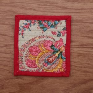 Hand Block Printed Cotton Coasters – Set of 4/6 HG-CO-06