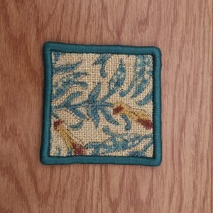 Boho Style Hand Block Printed Drink Coasters – Set of Coasters HG-CO-09