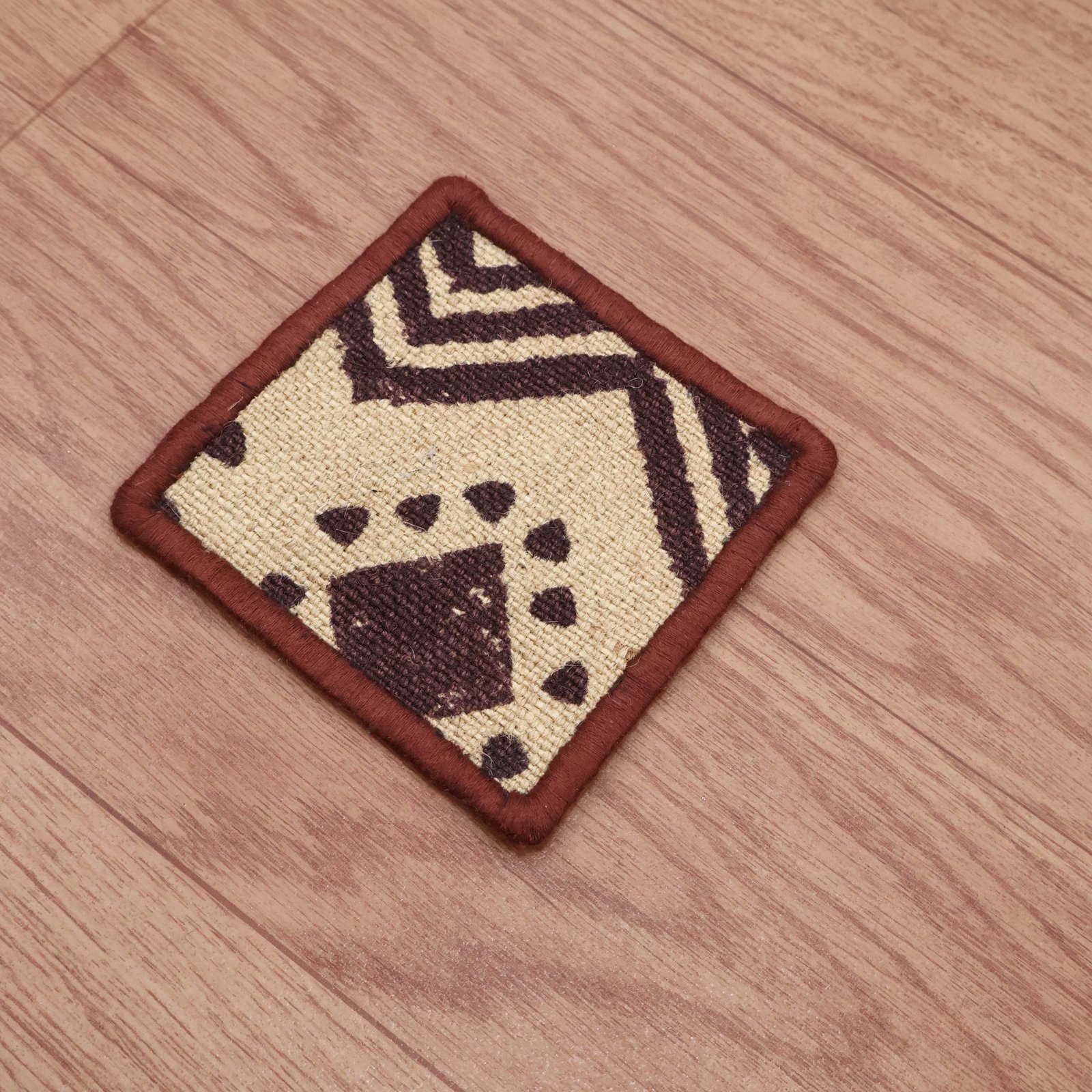 Ethnic Indian Coasters – Handmade Block Print Set HG-CO-11 - Image 2